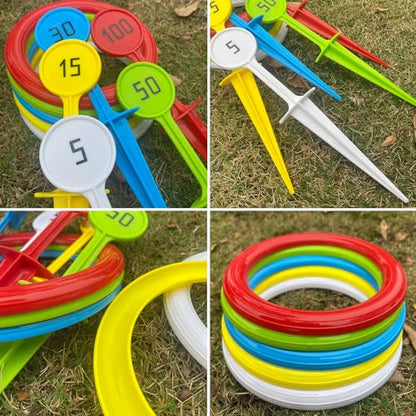 Rings for Ring toss, Outdoor Sports Grassland Game Ring toss, Beach Games, Outdoor Toys for Children, Christmas Halloween, Thanksgiving Gifts.