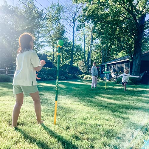 Bottle Bash Outdoor Flying Disc Game Set – Frisbee Toss Backyard and Beach Game for Family, Adult & Kids - Beersbee & Polish Horseshoes - color: Rookie (Bottles Not Included)