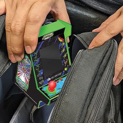 My Arcade Galaga Nano Player - 2 Games in 1, Retro Arcade Classics, 4.8" Mini Arcade Machine - style: Galaga