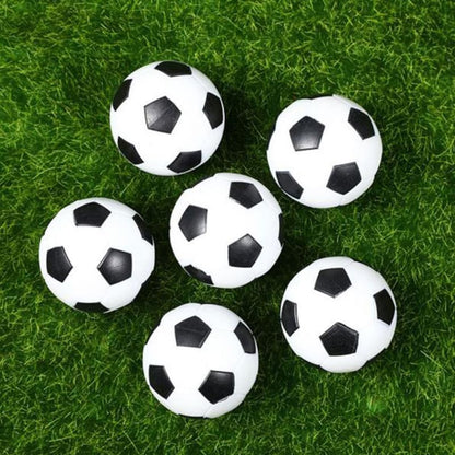 PRETYZOOM 14pcs Foosball Table Balls, 23mm/0.9inch Plastic Foosball Balls, Mini Soccer Tabletop Football Game Accessory Replacement Part