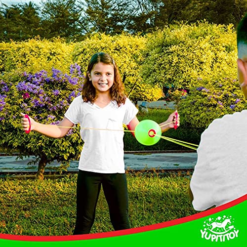 Zoom Ball for Kids, Outside Toys for Boys and Girls, Sports and Outdoor Play, Recess Toy