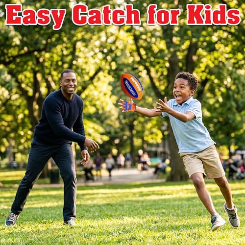 CatchMaster Water Football Set – Pool & Beach Easy Catch Hook and Loop Ball + 2 Gloves, Waterproof Outdoor Backyard Game