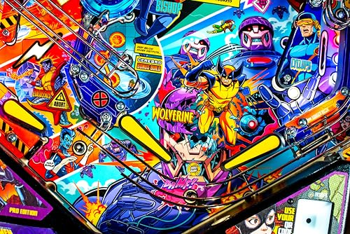 Stern Pinball The Uncanny X-Men with Insider Connected, Pro Edition Arcade Pinball Machine