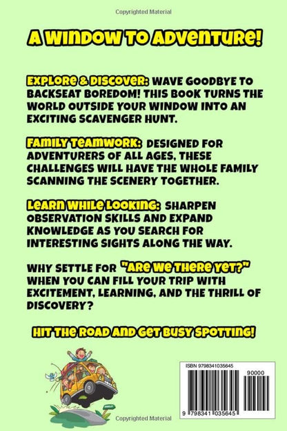 I SPY ROAD TRIP: Scavenger Hunt Travel Game For Kids: Search And Find The Hidden Wonders Outside Your Window