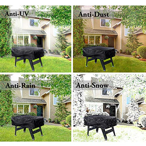 Foosball Table Protection - Waterproof Outdoor/Indoor UV Resistant Foosball Table Cover - style: 63 x 45 x 20inch
