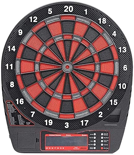 Electronic Dart Board, Electronic Dart Board, Professional Soft Dart Target, Practice Dart Machine with LCD Scoreboard, Powered by AC Adapter Or Battery, for Indoor Garden