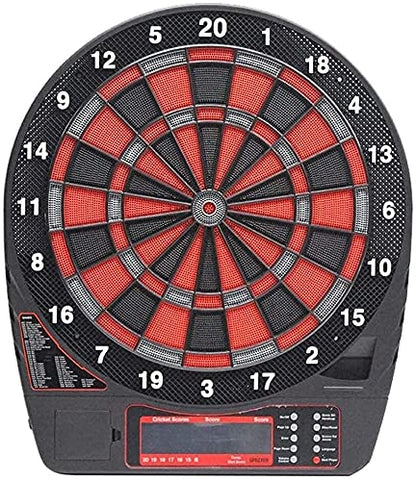 Electronic Dart Board, Electronic Dart Board, Professional Soft Dart Target, Practice Dart Machine with LCD Scoreboard, Powered by AC Adapter Or Battery, for Indoor Garden