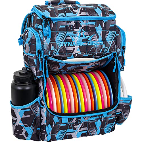 Dynamic Discs Combat Ranger Disc Golf Backpack | Large Bag w/Putter Pouch | 20+ Discs Capacity | Disc Golf Accessories - color: Hex