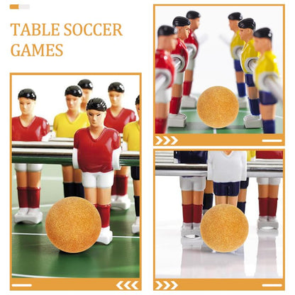 Totority 12pcs Mini Foosball Balls for Table Soccer Games Replacement Accessories for Standard Foosball Tables Smooth Footballs for Enjoyable Gameplay