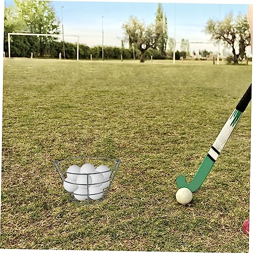 Outdoor Golf Ball Basket Portable Storage Container for Up to Balls Durable Steel Construction for Driving Ranges and Home Practice