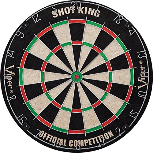 Viper by GLD Products Metropolitan Solid Wood Cabinet & Sisal/Bristle Dartboard Play-Ready Bundle - color: Cinnamon, style: Standard Set