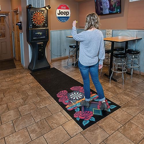 Pig Home Solutions Color Burst Design Self-Sticking Dart Mat - style: Rose & Bone