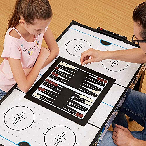 MD Sports 48" 12-in-1 Multi-Game Combo Table w/Air Hockey, Basketball, Foosball & More