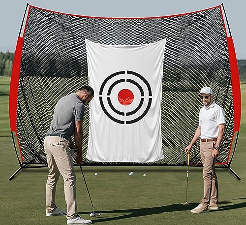 Golf Target Cloth for Net Replacement - Enthusiasts and Professional Golfers Practice Training Aids for Garage/Backyard - style: 5X3FT White Golf Target