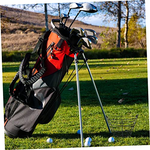 Kisangel Golf Ball Carrying Holder Lightweight Steel Wire Storage Basket for Access and Neat Organization for