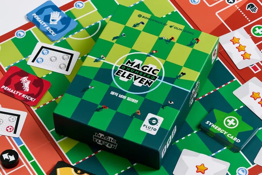 [Pluto Games] Magic Number Eleven – Tactical 2‑Player Football Strategy Game (Ages 14+, 30‑45 min)