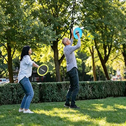 Toss and Catch Ball Game Set for Teenagers and Adults Outdoor Yard Toys for Beach Pool Lawn and Backyard Outside Games for Ages 14 and Up