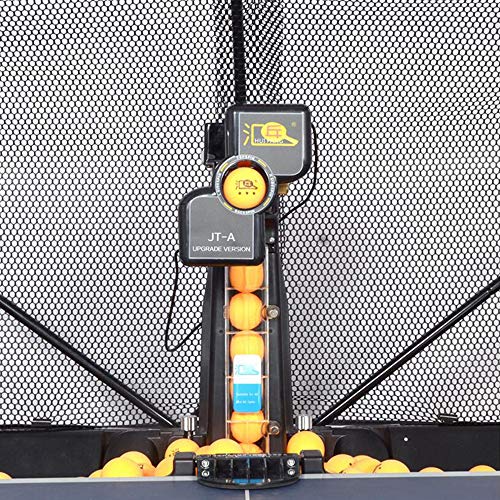 Table Tennis Robot/Ping Pong Ball Machine,Automatic Table Tennis Machine for Training/Tabletop Table Tennis Games with Customize Spin, Frequency, Ball Speed,Landing, Height - color: JT-A-ZZ