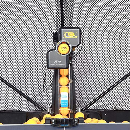 Table Tennis Robot/Ping Pong Ball Machine,Automatic Table Tennis Machine for Training/Tabletop Table Tennis Games with Customize Spin, Frequency, Ball Speed,Landing, Height - color: JT-A-ZZ