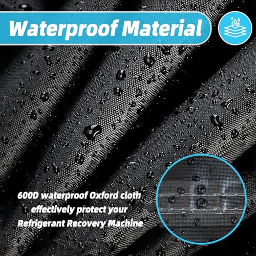 Air Hockey Table Cover, Heavy Duty Waterproof 600D Oxford Air Hockey Game Tables Covers , Indoors/Outdoors Game Table Accessories, 83.8" W X 44" D X 15" H,Black