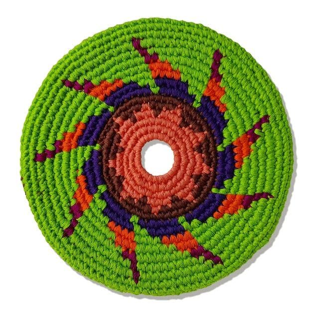 Mint Discs Buena Onda MayaFlya MayaFlya Indoor 7" Knit Catch Disc - color: The Flyin' Pickle