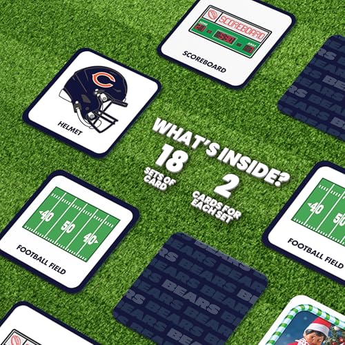 MasterPieces NFL Chicago Bears Matching Game - Fun Family Game for Kids - Officially Licensed NFL Product - style: Dallas Cowboys
