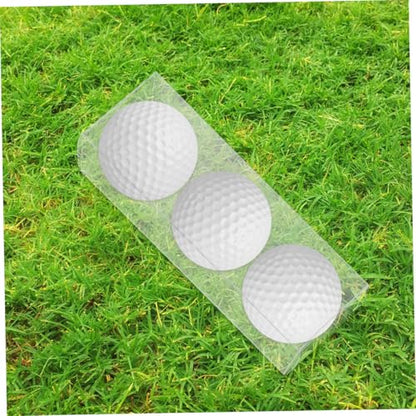 4pcs Clear Pet Golf Display Case Transparent Foldable Packaging Box for Home Office Showcase Your Collection Versatile Storage Options