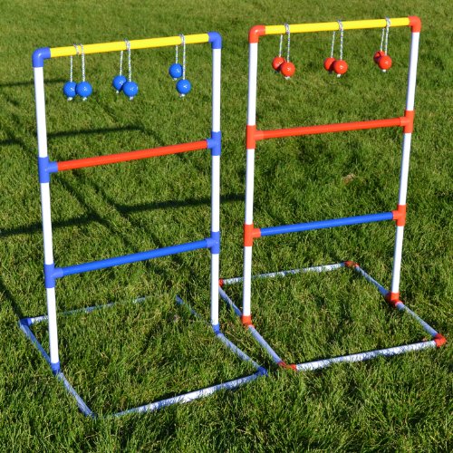 GoSports Ladder Toss Bolo Replacement Set - Kid Safe Soft Rubber or Hard Golf Balls - style: Hard Golf Balls