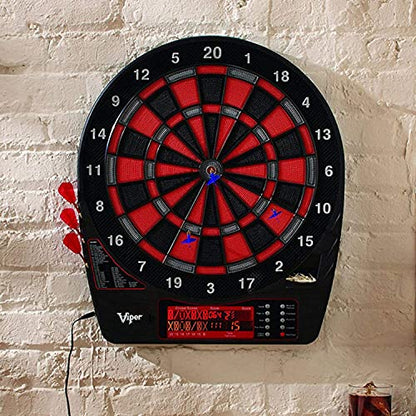 Electronic Dart Board, Electronic Dartboard, 19” Digital Soft Tip Dart Boards with 50 Games and 704 Variants & LED Displays Scoreboard, Easy to Use Button Interface, for Children and Adults
