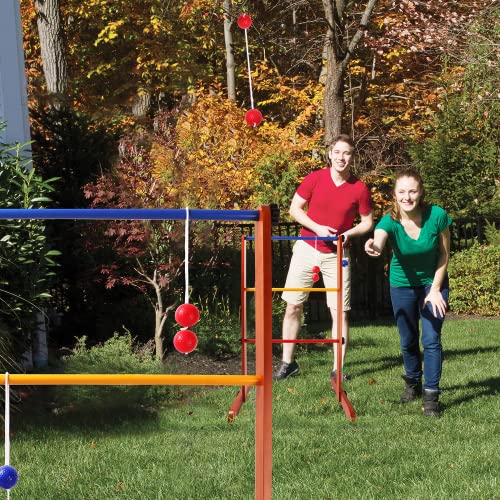 GSE Games & Sports Expert Replacement Ladder Ball for Toss Game Set, 6-Pack Tournament Quality Bolas with Real Golf Balls