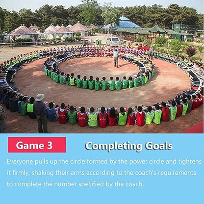 Field Day Gaming Play - Outdoor Team Race Game for Carnival Team-Building Backyard Activity Ice Breaker Games - Easy to Carry (Size : 30m/98ft) - size: 30m/98ft