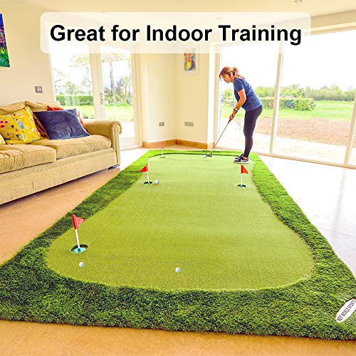 Practice Golf Balls for Backyard, Plastic Golf Training Balls 5 inch Indoor Golf Balls for Driving Range, Swing Training, Indoor Golf Simulators, Outdoor and Home Use - style: 50 PACK