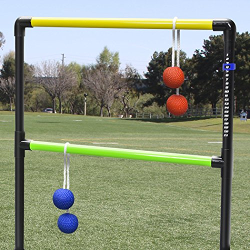 GoSports Ladder Toss Bolo Replacement Set - Kid Safe Soft Rubber or Hard Golf Balls - style: Soft Rubber