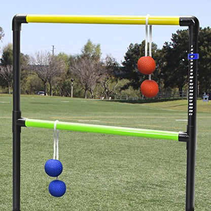 GoSports Ladder Toss Bolo Replacement Set - Kid Safe Soft Rubber or Hard Golf Balls - style: Soft Rubber