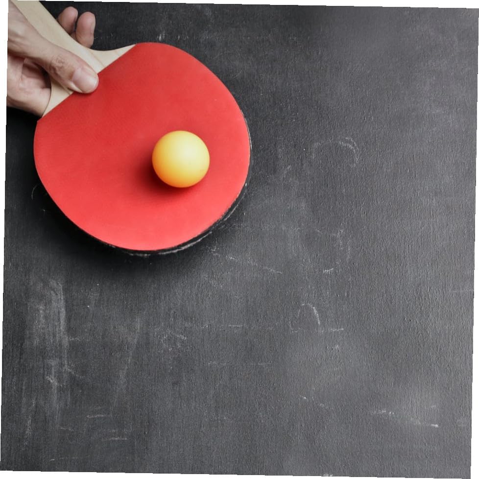 Mikikit Table Tennis Racket Set with Double Sided Reverse Adhesive Paddles Balls and Carry Bag High Friction Rubber for Strong and Comfortable Grip Outdoor Pingpong Bat Kit