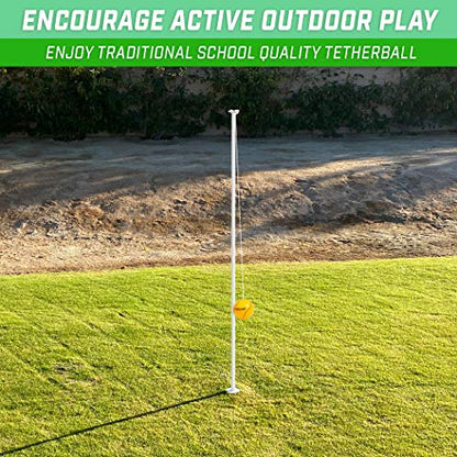 GoSports Backyard Tetherball Game - Full Size Outdoor Tetherball