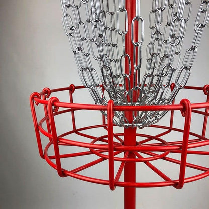 Disc Golf GrowTheSport Mini Disc Golf Basket - color: Goldenrod