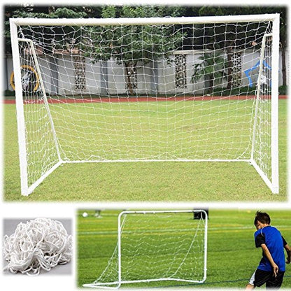Soccer Net, Outdoor Backyard Football Goal Post Net Portable Soccer Sports Training Practice Equipment - size: 6 x 4FT