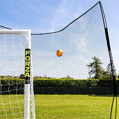Stop that Ball™ Backstop Net Systems | Multi-Sport Ball Stop Net & Posts | Pop-Up, Freestanding & Socketed Options [7 Sizes] - size: 30ft, style: Pop-Up