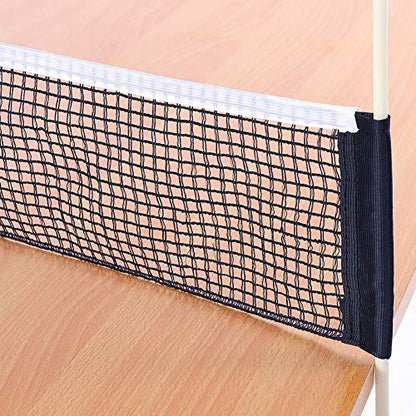 Alomejor Table Tennis Net Replacement Strong Cotton Seamless Edge Stitches Net for Schools and Leisure Centers
