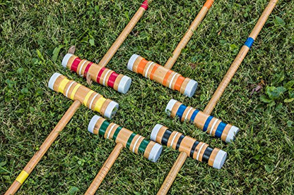 Triumph Sports Beginner 6-Player Croquet Set
