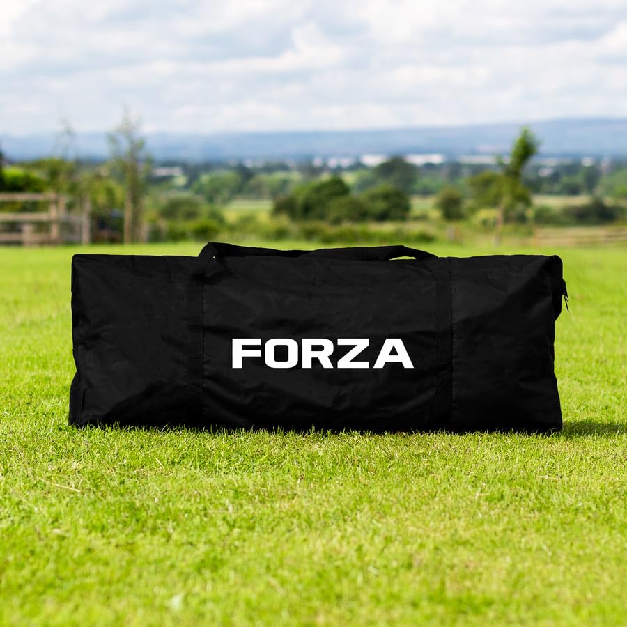 FORZA Pop-Up Baseball Batting Cage | Portable, Fiberglass Frame with Polyester Netting, Instant Setup for Anywhere Practice | Multiple Size Options, Includes Carry Bag - size: 80ft, style: Fully Enclosed