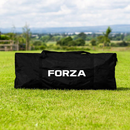 FORZA Pop-Up Baseball Batting Cage | Portable, Fiberglass Frame with Polyester Netting, Instant Setup for Anywhere Practice | Multiple Size Options, Includes Carry Bag - size: 60ft, style: Open One End