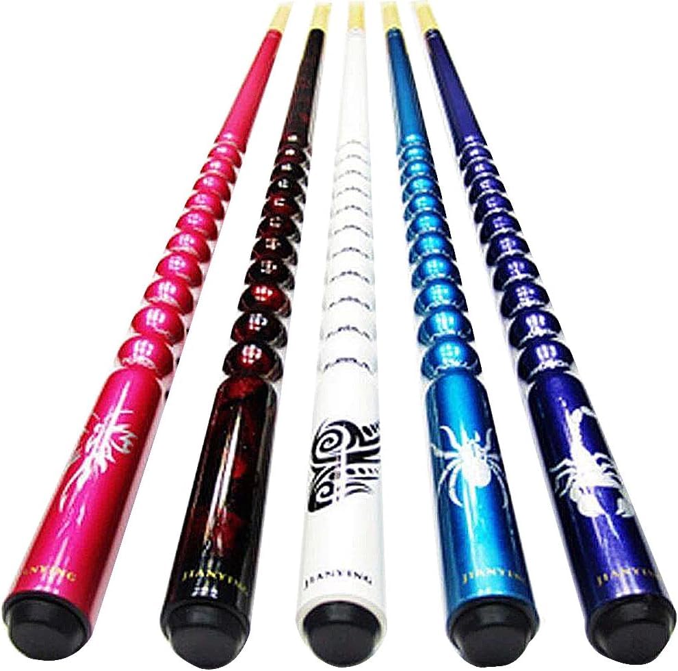 58" Pool Cue Stick,13mm 2-Piece Maple Hardwood Ergonomic Design Billiard Cues Kit,19/20/21oz - color: White, style: 19oz