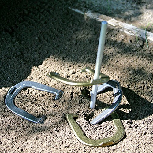 St. Pierre American Professional Horseshoe Set in Wood Case