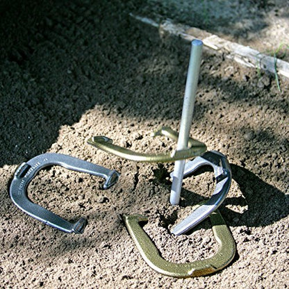 St. Pierre American Professional Horseshoe Set in Wood Case