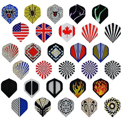 Standard Dart Flights Durable Replacement Dart Accessories Perfect Flights Equipment Supplies for Dart Games 60pcs 90pcs Select
