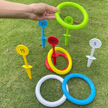 Rings for Ring toss, Outdoor Sports Grassland Game Ring toss, Beach Games, Outdoor Toys for Children, Christmas Halloween, Thanksgiving Gifts.
