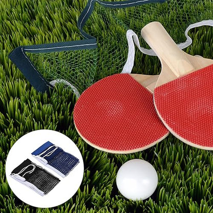 M METERXITY Table Tennis Net Replacement - Ping-Pong Net String Tension Equipment Polyester Cotton Apply to Standard Table - color: Black