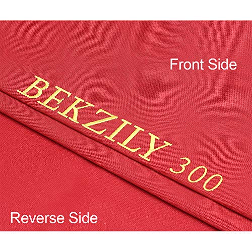300 Pool Table Cloth Set 9 ft - color: Red, size: 9ft